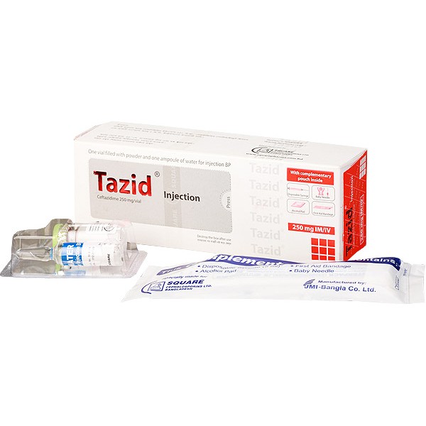 TAZID 250mg Inj.